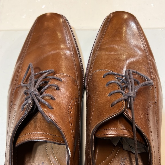 Johnston & Murphy Shoes Brown Leather Johnston And Murphy Dress